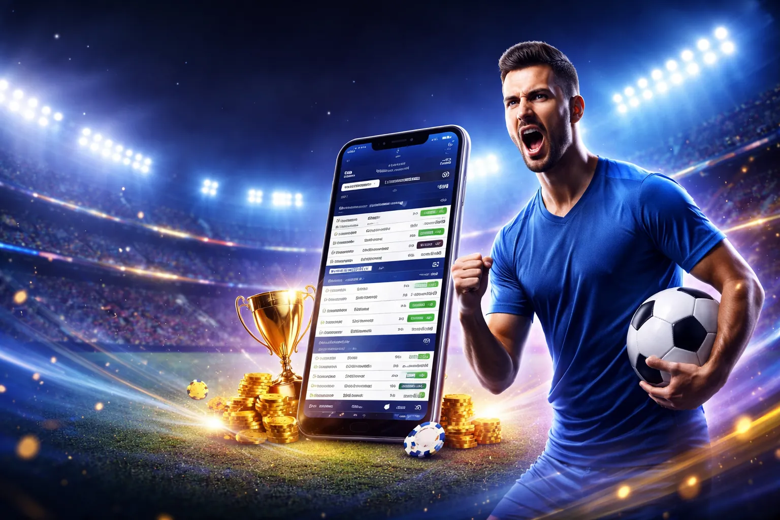 Giao diện Mostbet mobile version trên điện thoại
